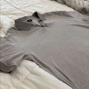 Express Men's Short Sleeve Polo - Gray